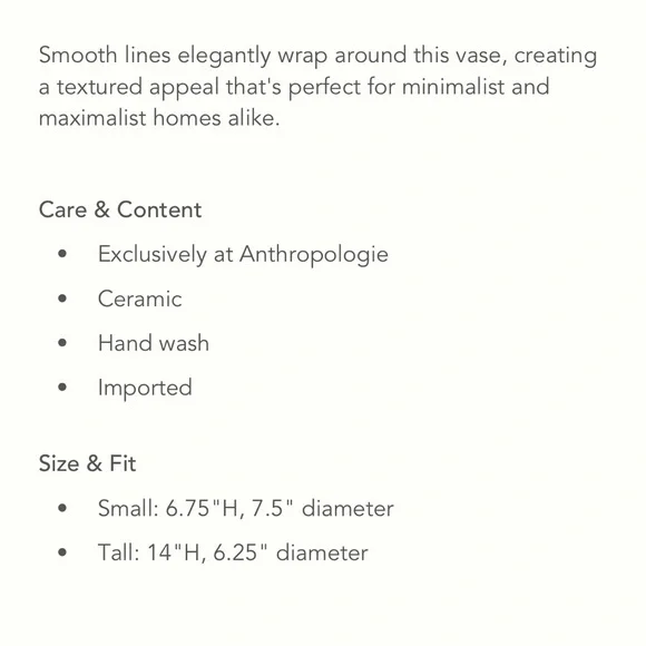 Sandro textured vase - Picture 4 of 10